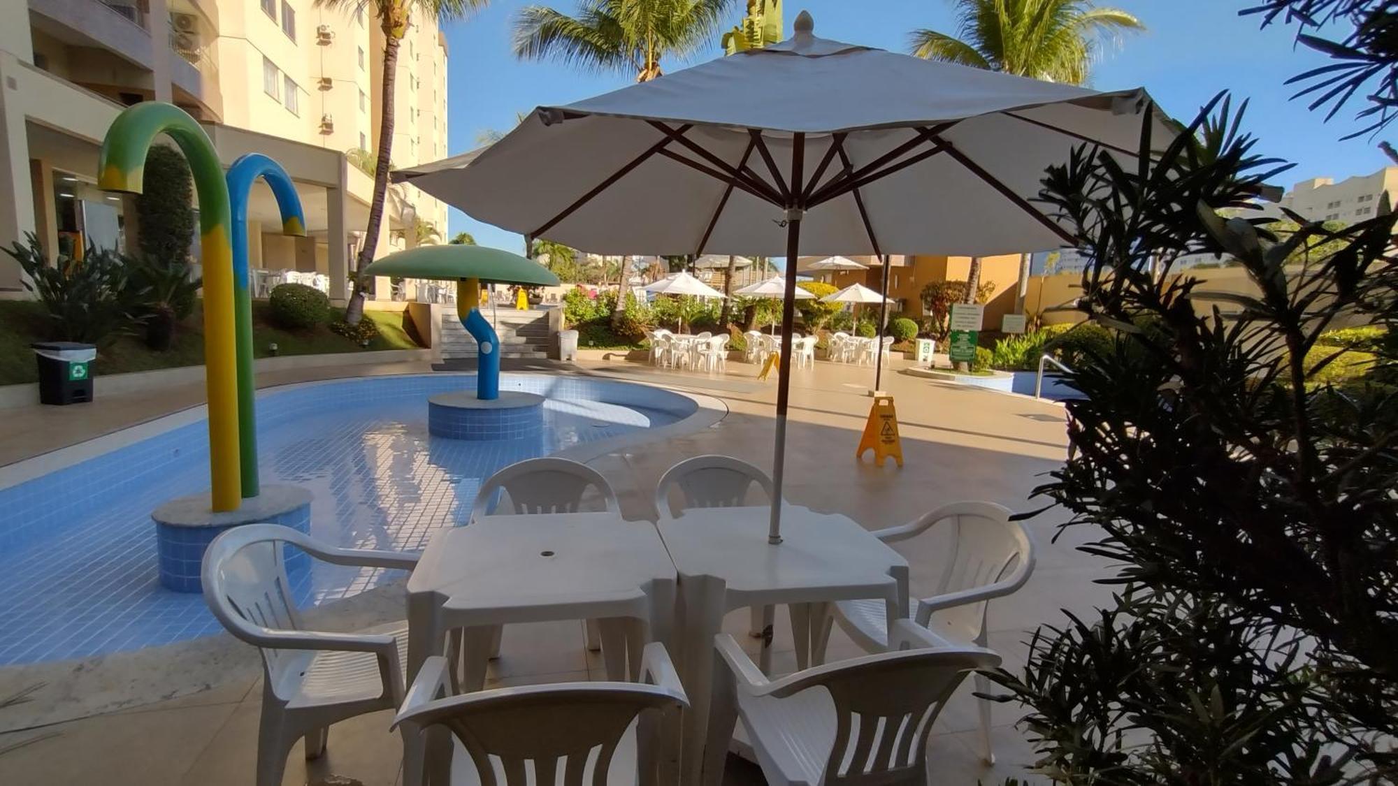 Prive Das Thermas II Caldas Novas - Achei Ferias - Com Roupa De Cama Eksteriør bilde